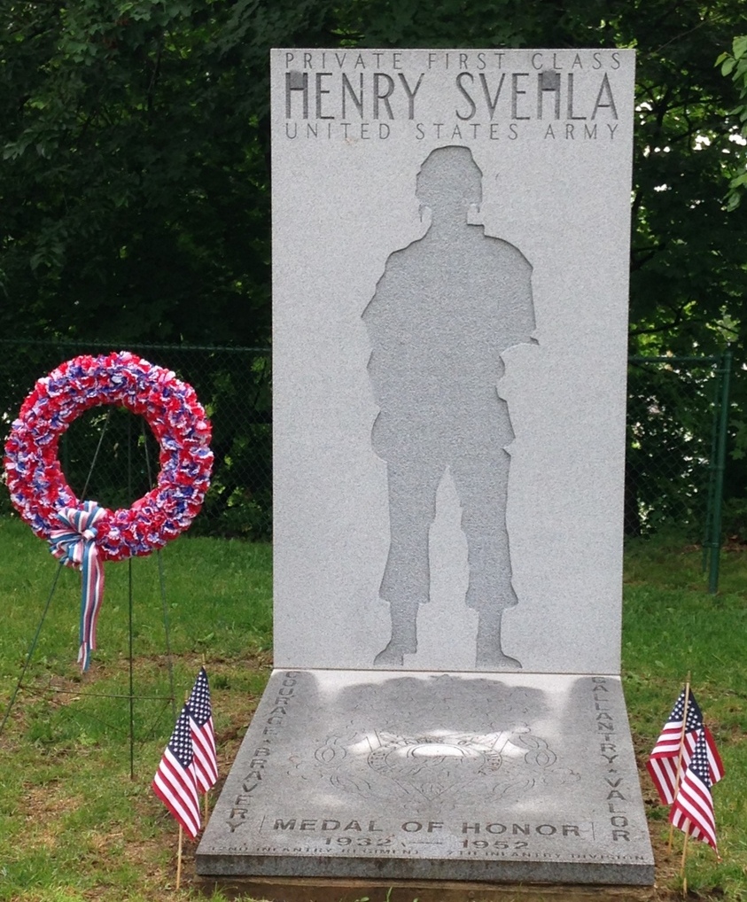 Henry Svehla, Medal of Honor awardee, KIA, Korea on June 12, 1952