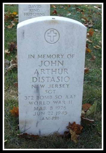 Sgt. John A. Distasio, KIA WWII, Belleville, N.J.