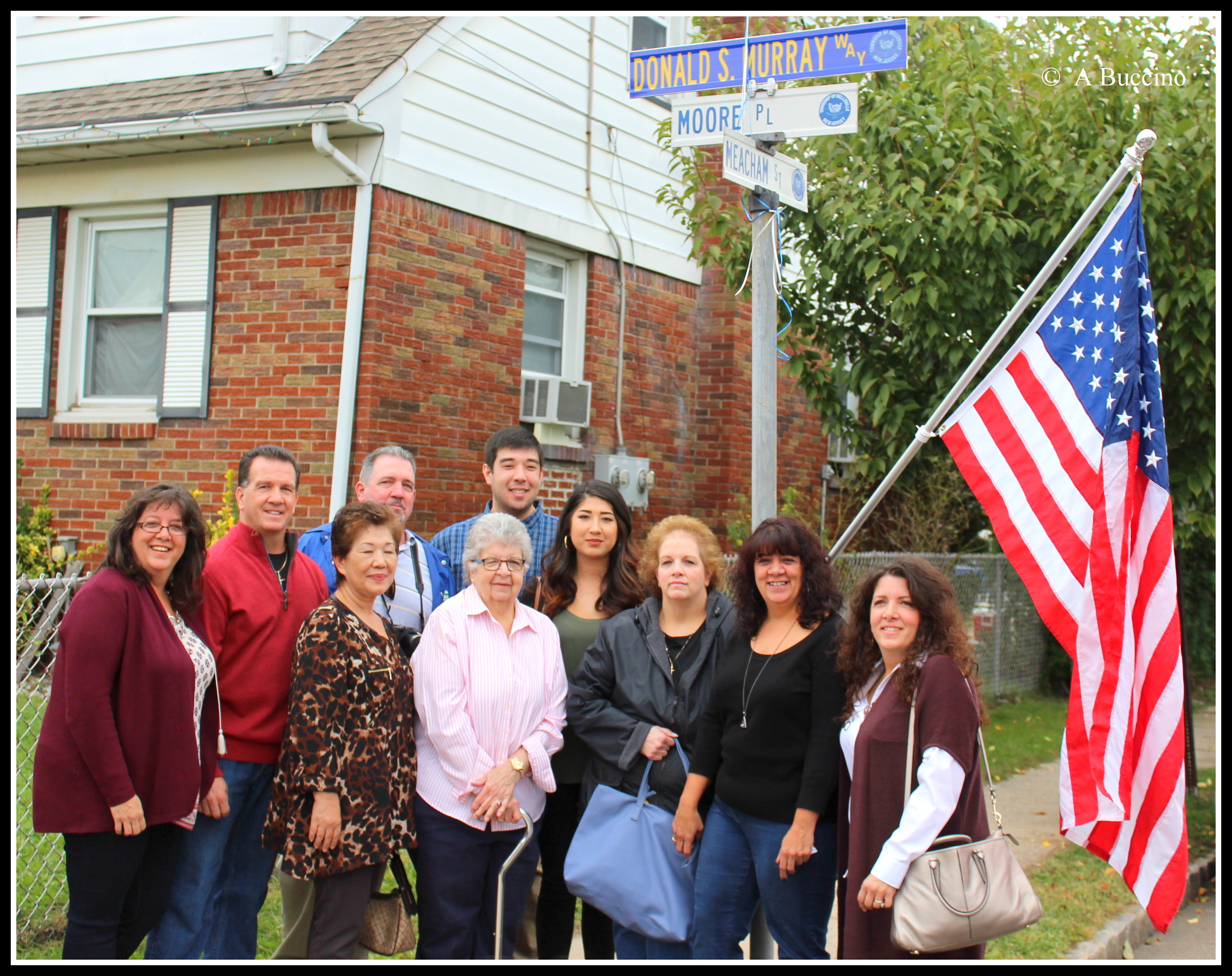 Donald S. Murray Way, Street Naming Dedication, Belleville, N.J.