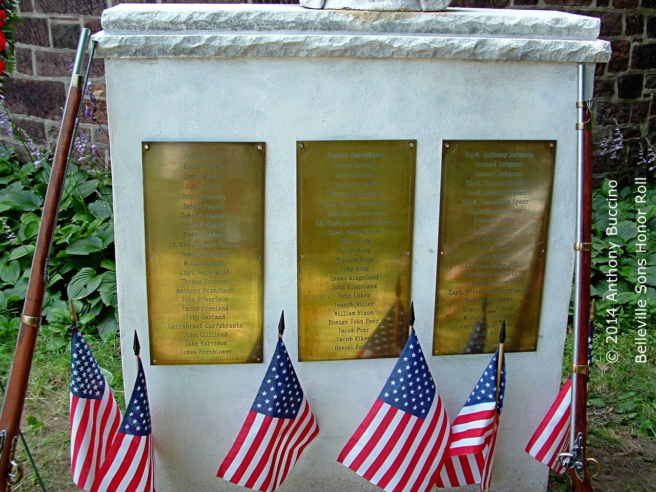 American Revolution veterans burial grounds, Belleville, NJ