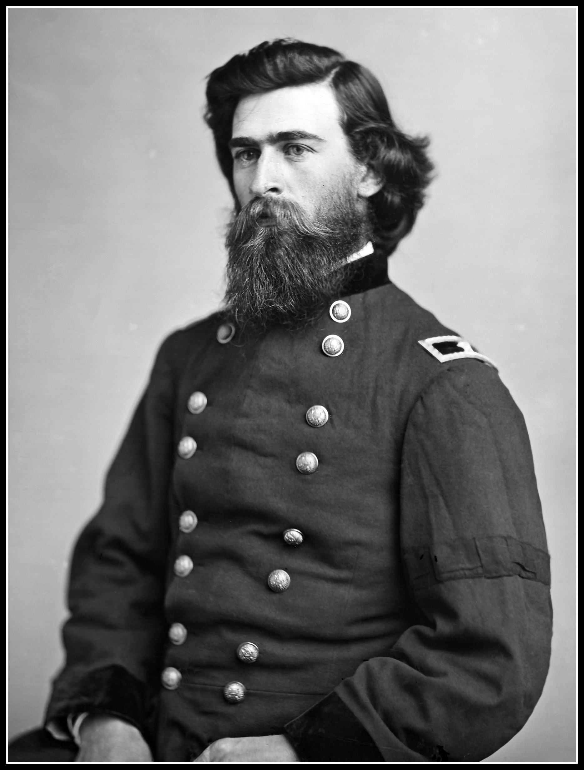 Llewellyn F. Haskell, photographed by Mathew Brady