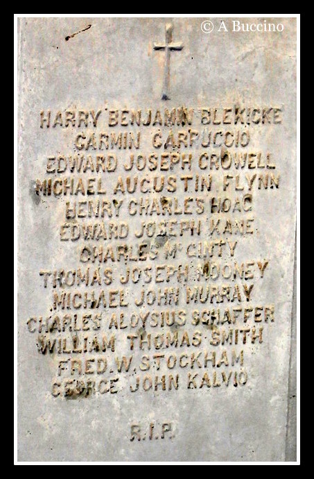 St. Peter's Roman Catholic Church, cemetery, Belleville, NJ. by Anthony Buccino
