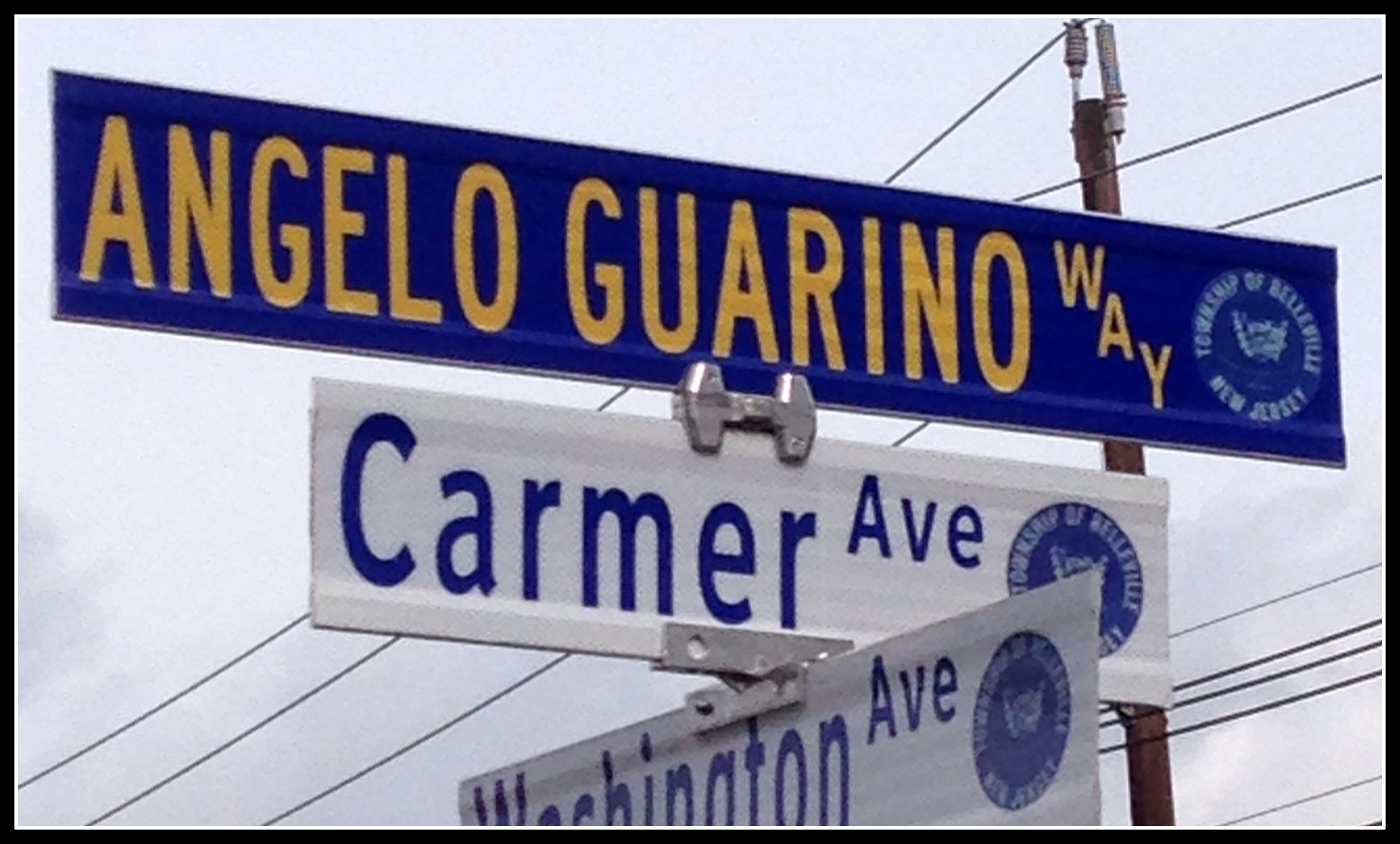 ANGELO GUARINO WAY, Belleville, NJ, soldier KIA WW2