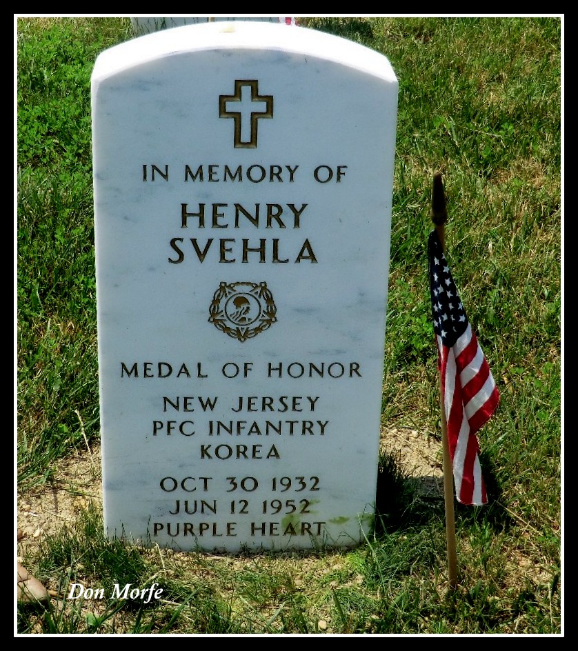 Pfc. Henry Svehla, Arlington National Cemetery, Don Morfe photo