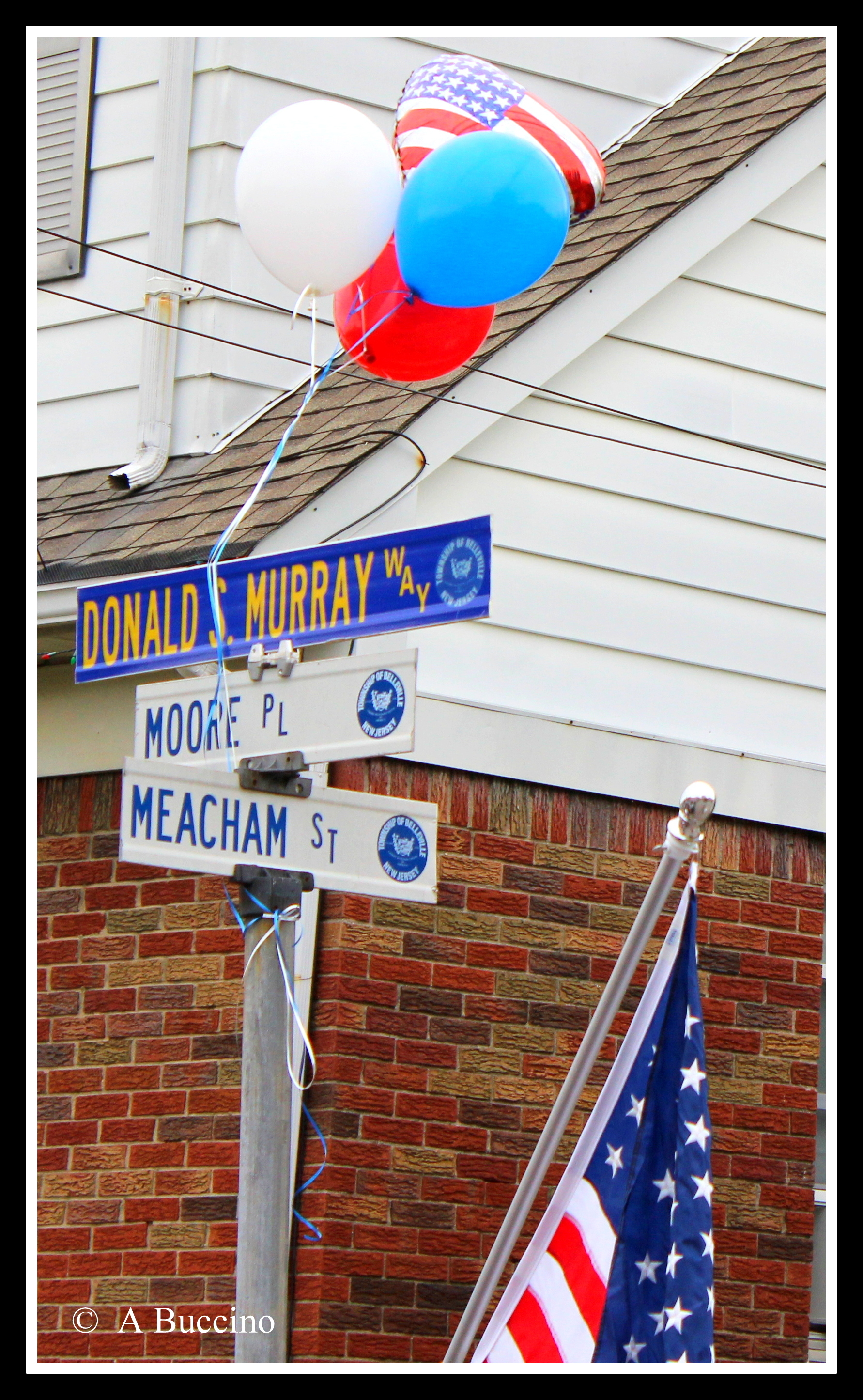 C W3 Donald Murray hometown memorial, Belleville, N.J.