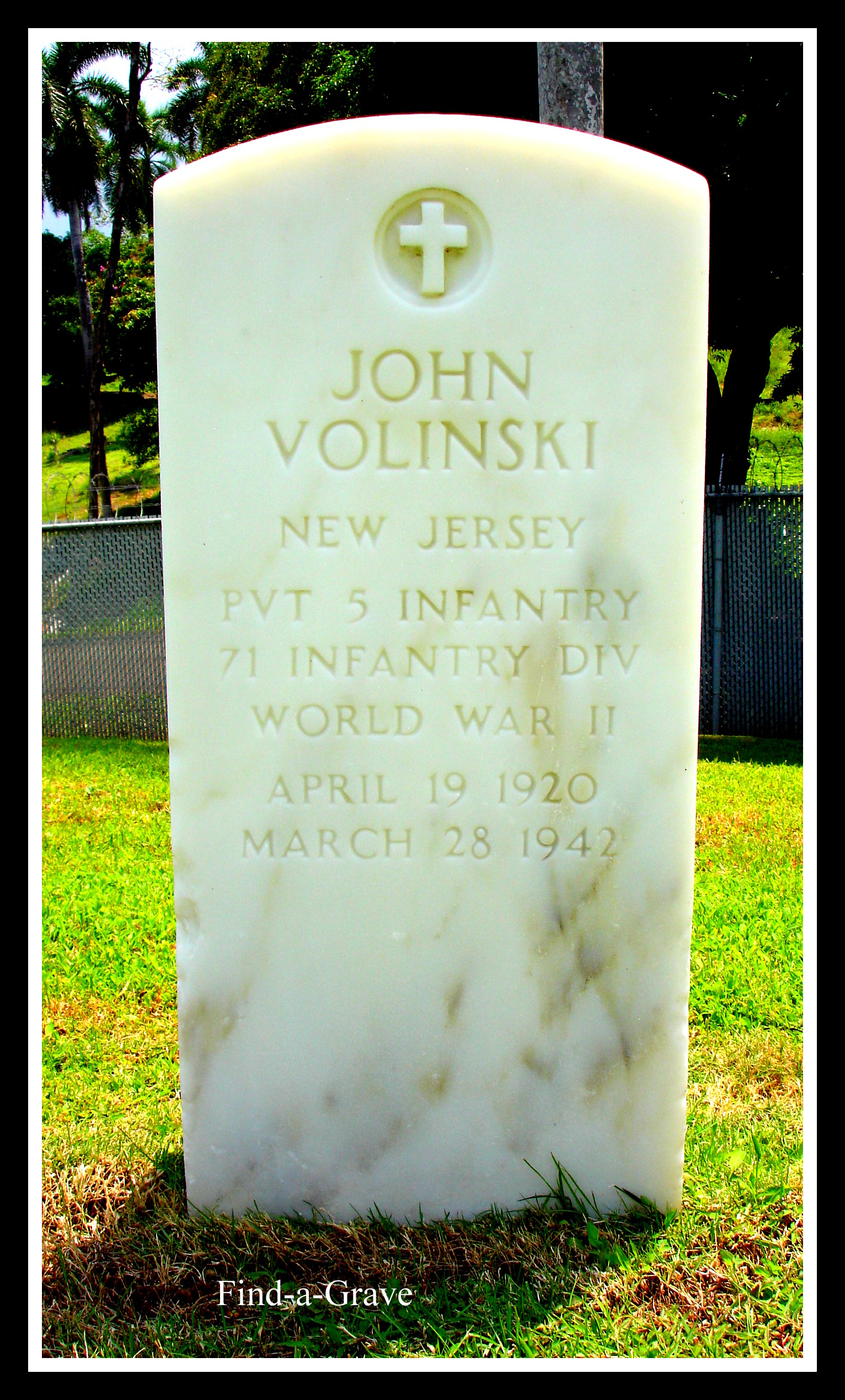 John Volinski of Belleville, NJ 