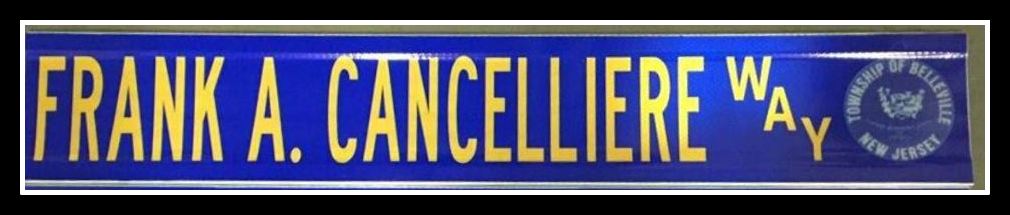 Frank A. Cancelliere Way, Belleville, NJ