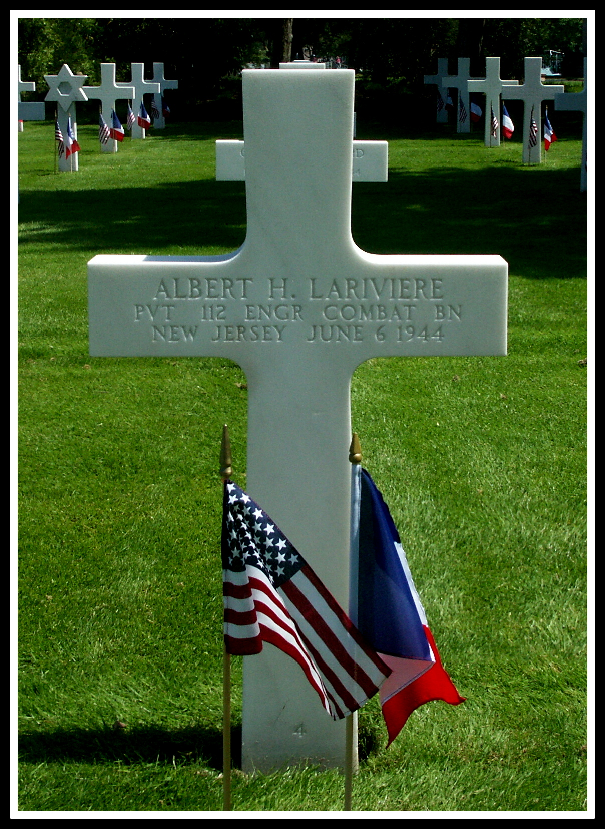 Normandy Photo Copyright  2004 by Robert Caruso, used by permission