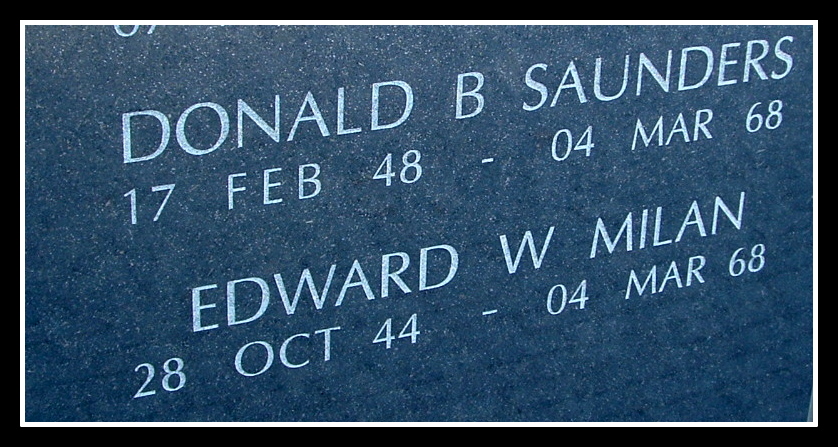 Donald Saunders, NJ Vietnam Memorial,  2004 by Anthony Buccino