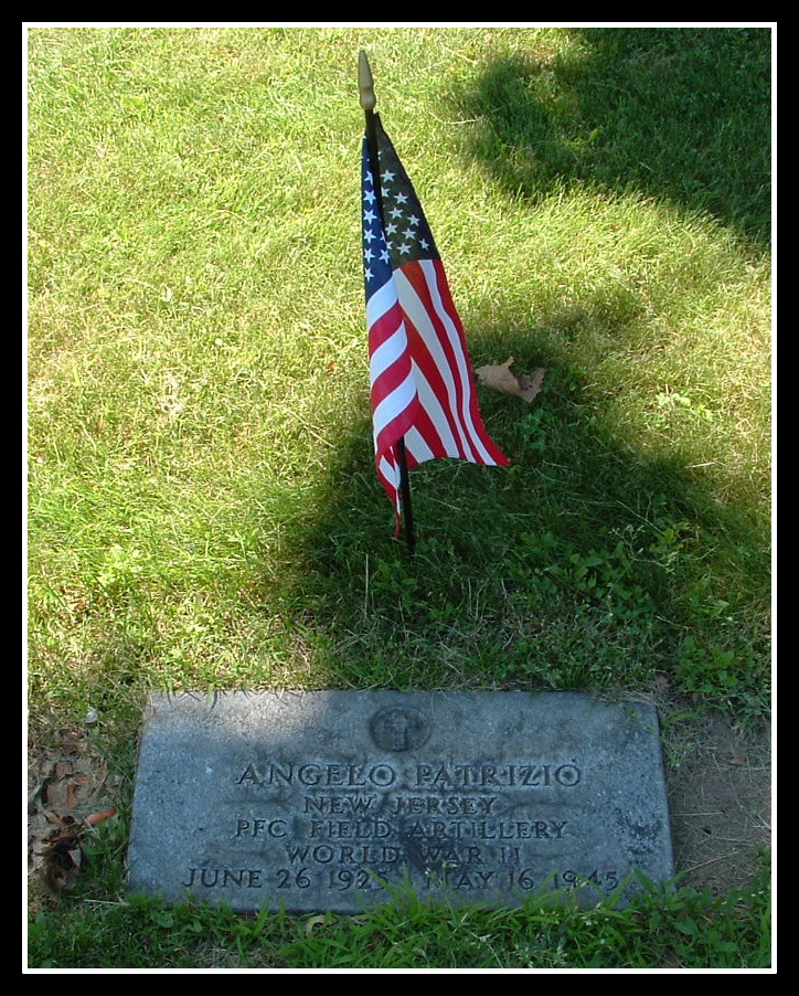 Angelo Patrizio, of Belleville, N.J., died in service in WWII
